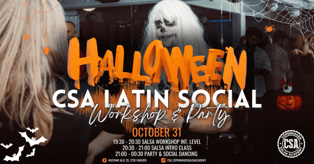 HALLOWEEN CSA Latin Social – Workshop & Party